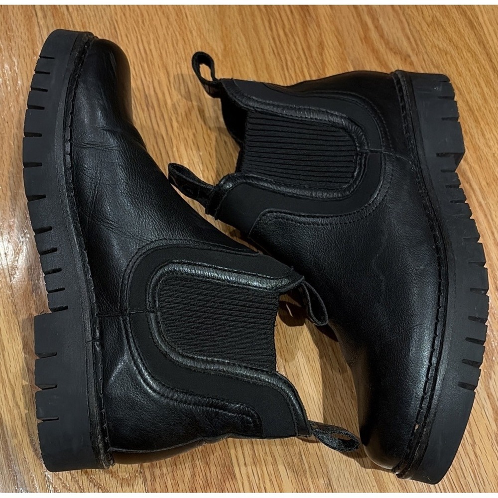 Pajar Canada Black Smooth leather Chelsea boots Size 9-9.5 - Picture 2 of 6